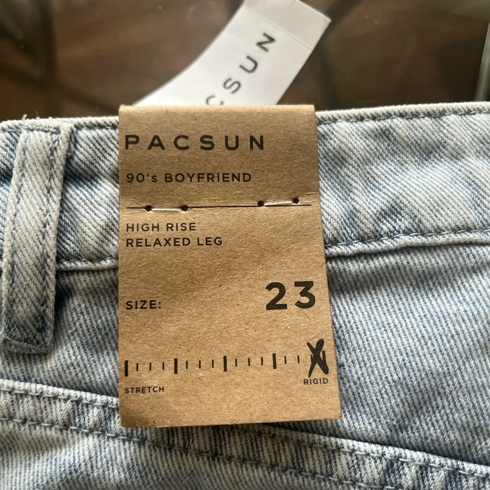 PacSun Sky Blue Denim Pants - Picture 5 of 7